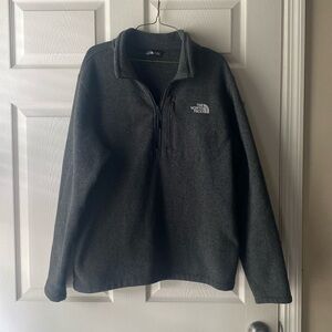 Men’s Grey Northface 1/4 Zip